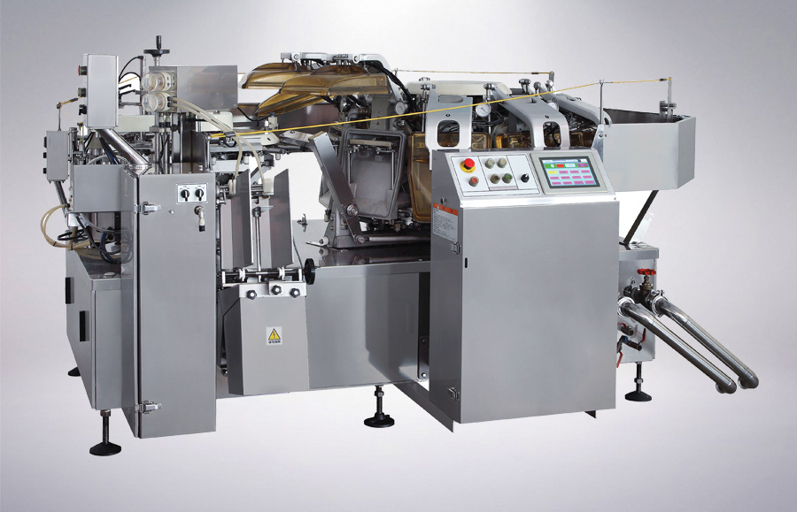 XG8-ZK10-200全自動旋轉(zhuǎn)給袋式真空包裝機